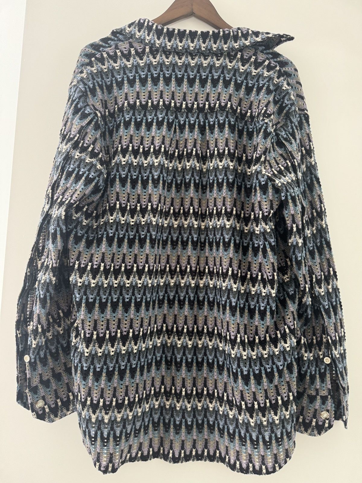 Andersson Bell Black grey white purple Bohemian Shirt Size US L / EU 52-54 / 3 - 2 Thumbnail