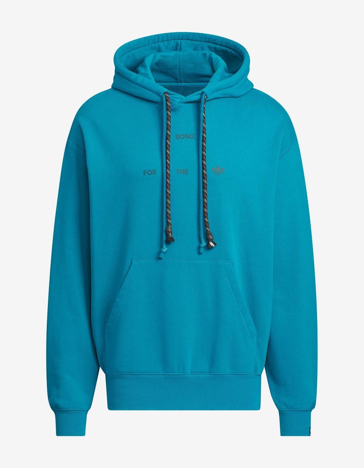 image of Adidas Sftm-003 Blue Hoodie, Men's (Size XL)