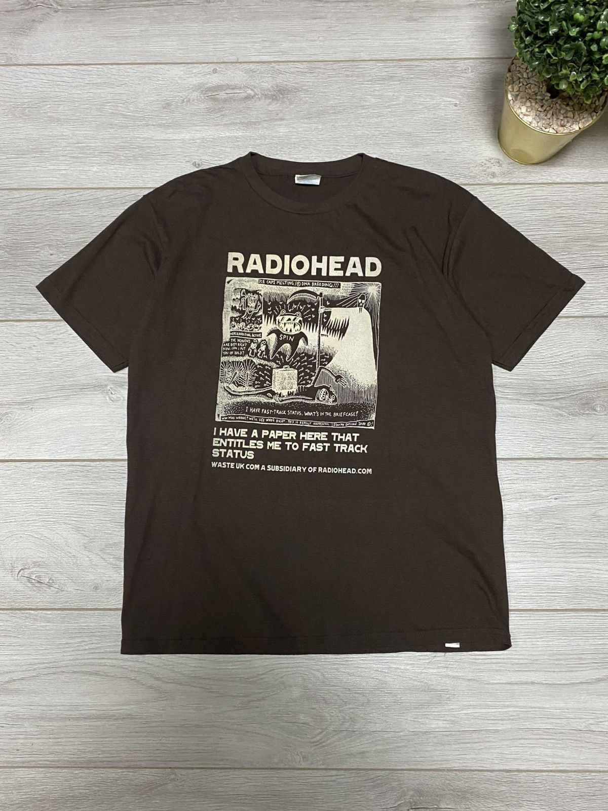 Band Tees Radiohead 2000 ice caps melting tee shirt i have Size US XL / EU 56 / 4 - 1 Thumbnail