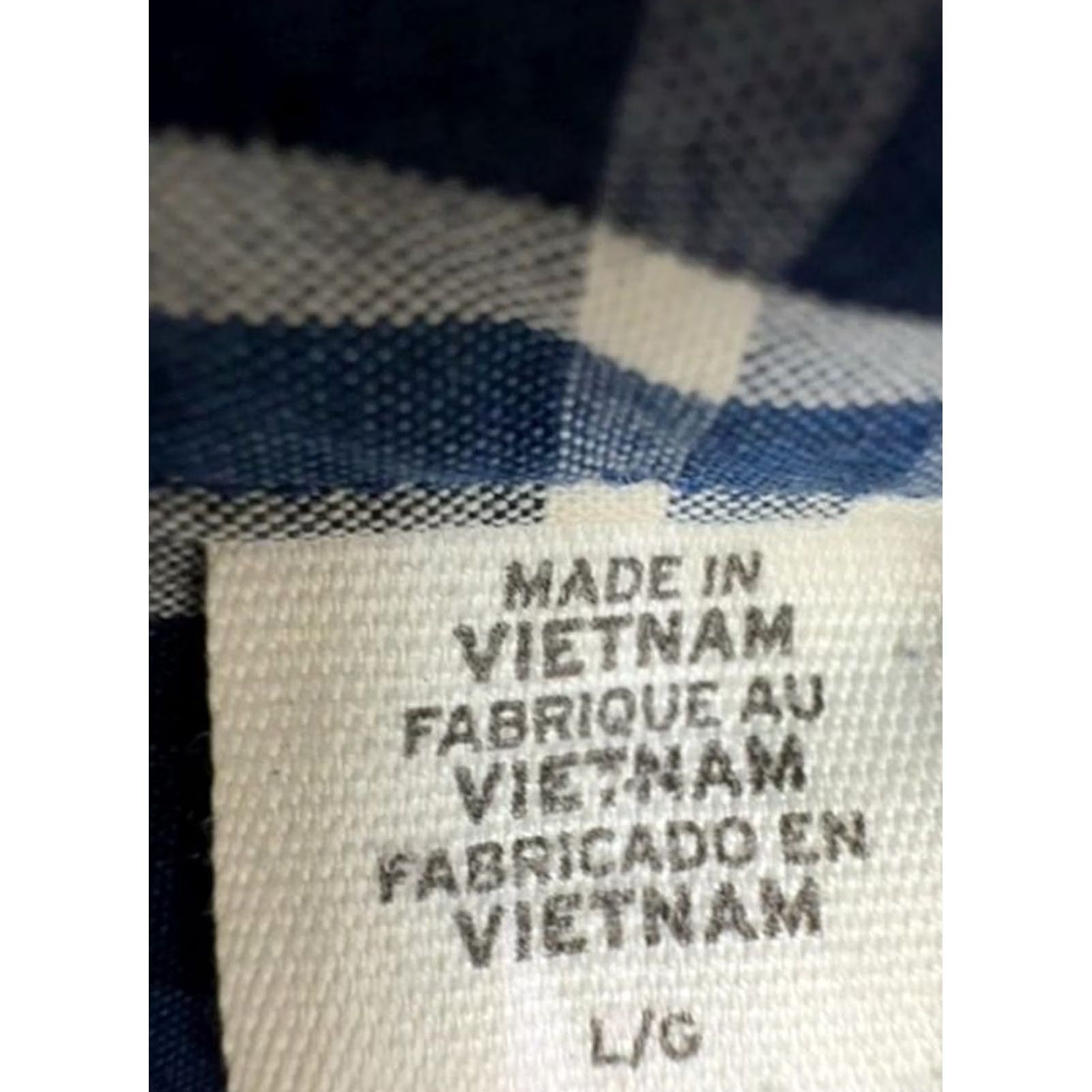 Levi's Levi's Boys Blue Plaid Flannel Shirt L Regular Fit Button-Up Size US L / EU 52-54 / 3 - 5 Thumbnail