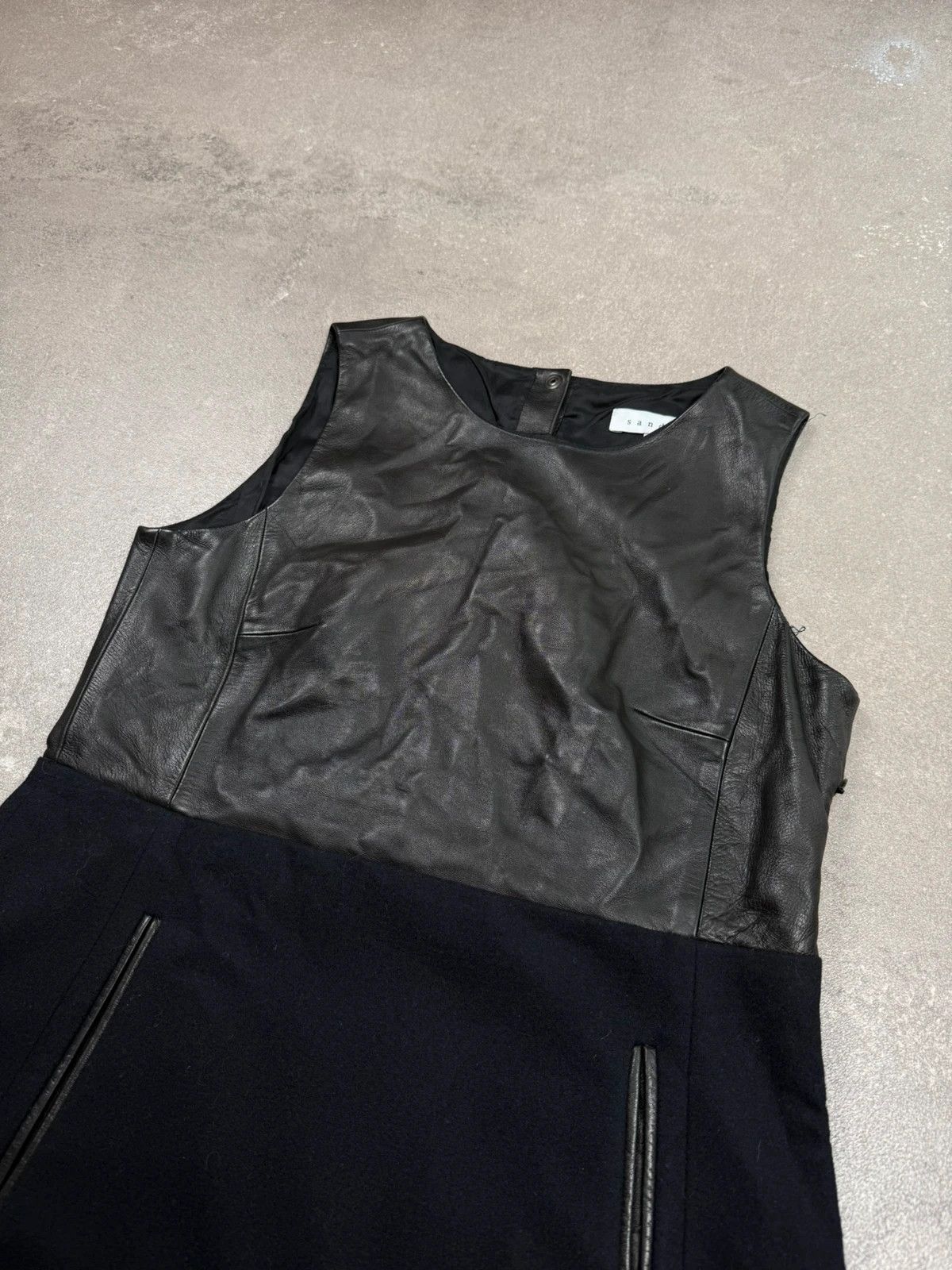 Sandro Sandro dresse vintage old money opium avant-garde Size M / US 6-8 / IT 42-44 - 2 Thumbnail