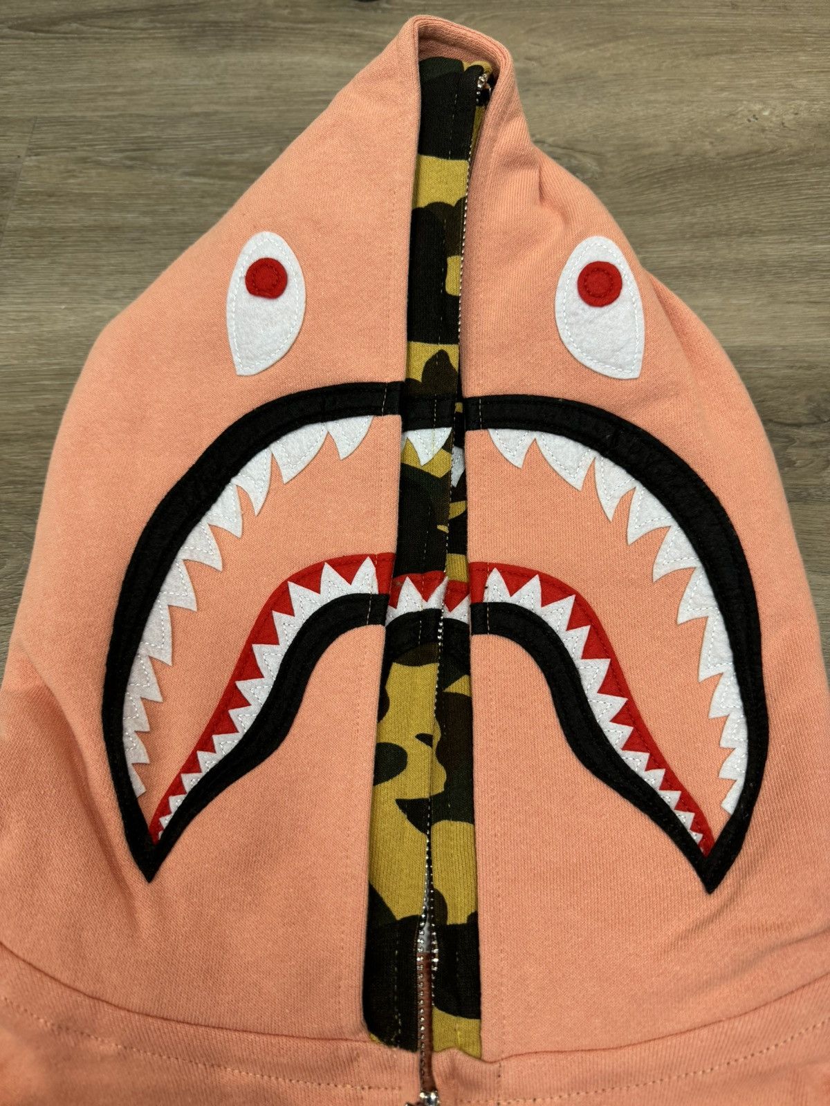 Bape Bape PONR Double Shark Hood Full Zip Hoodie Size US M / EU 48-50 / 2 - 2 Thumbnail