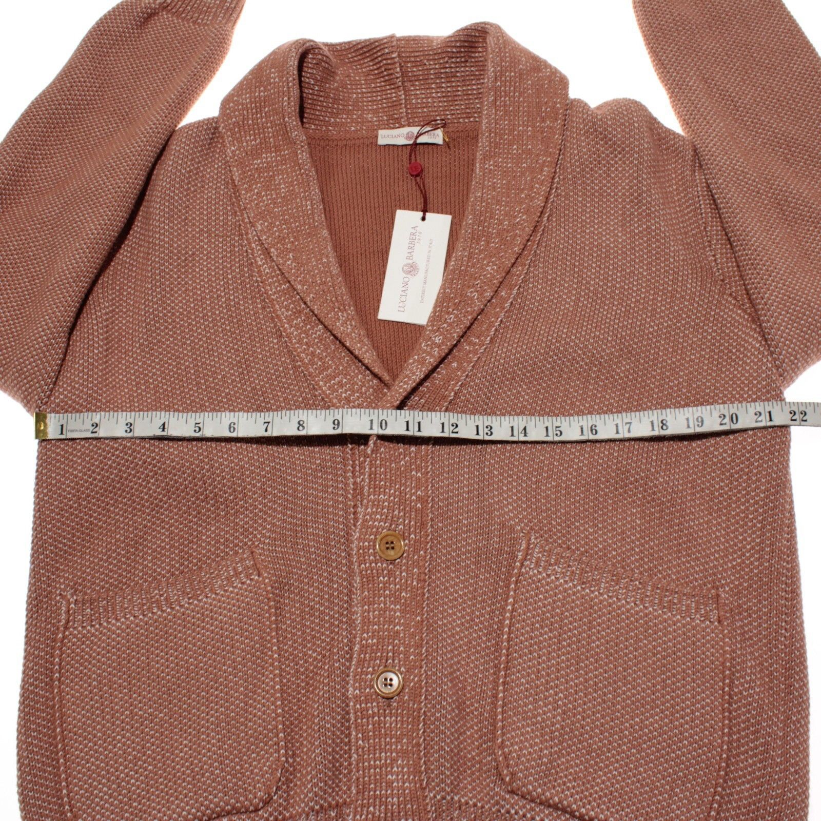 Luciano Barbera Luciano Barbera Sweater Size US M in Orange Size US M / EU 48-50 / 2 - 5 Thumbnail