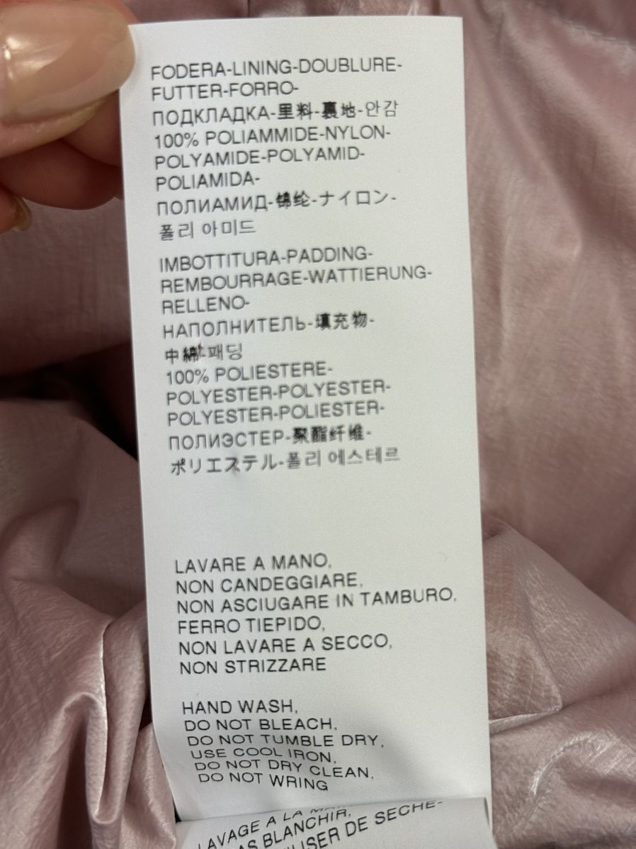 1017 ALYX 9SM PEARLY PINK PUFFER JACKET Size US L / EU 52-54 / 3 - 13 Thumbnail