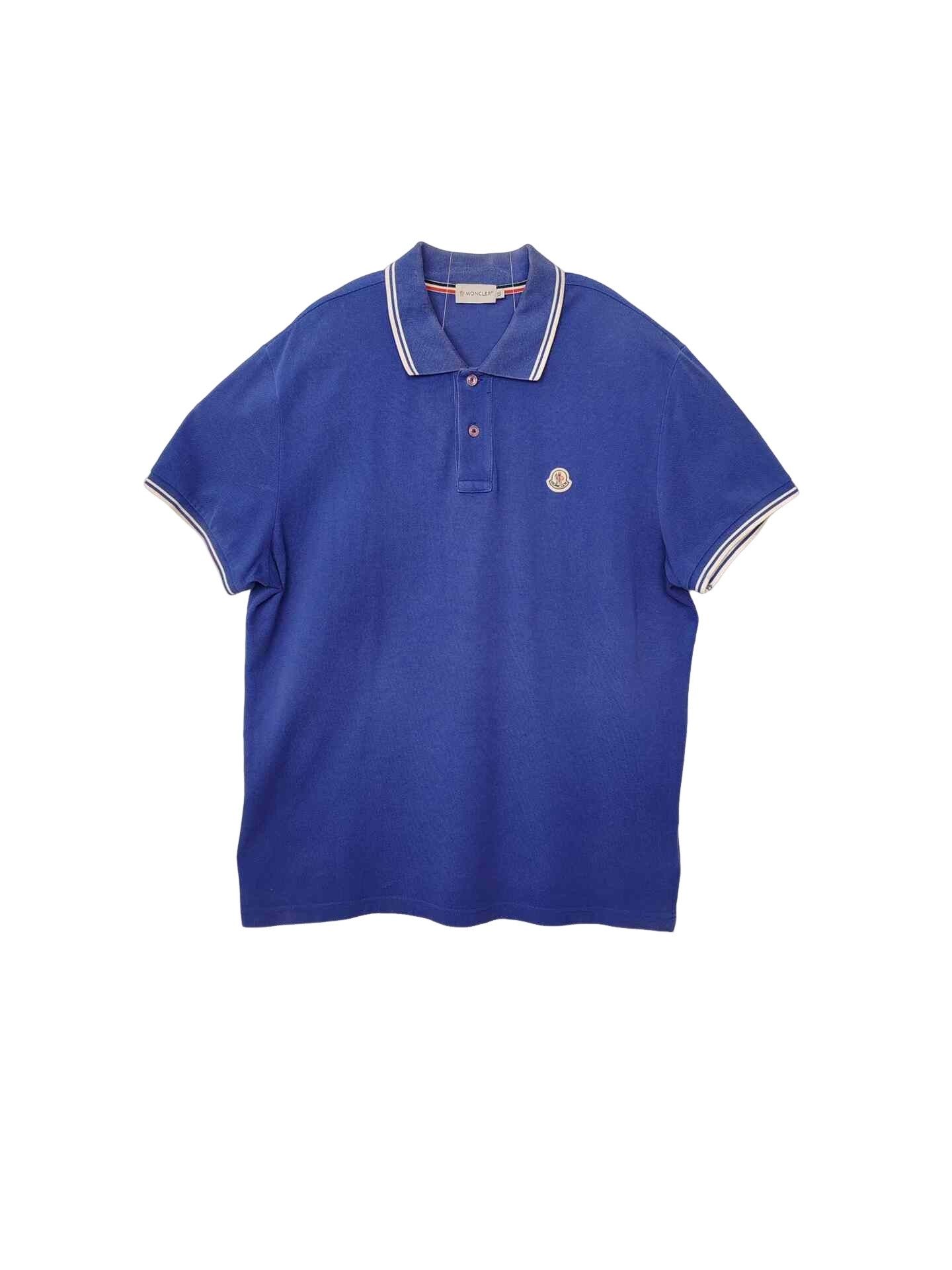 Moncler Moncler Logo Polo Shirt Size XL Size US XL / EU 56 / 4 - 1 Thumbnail