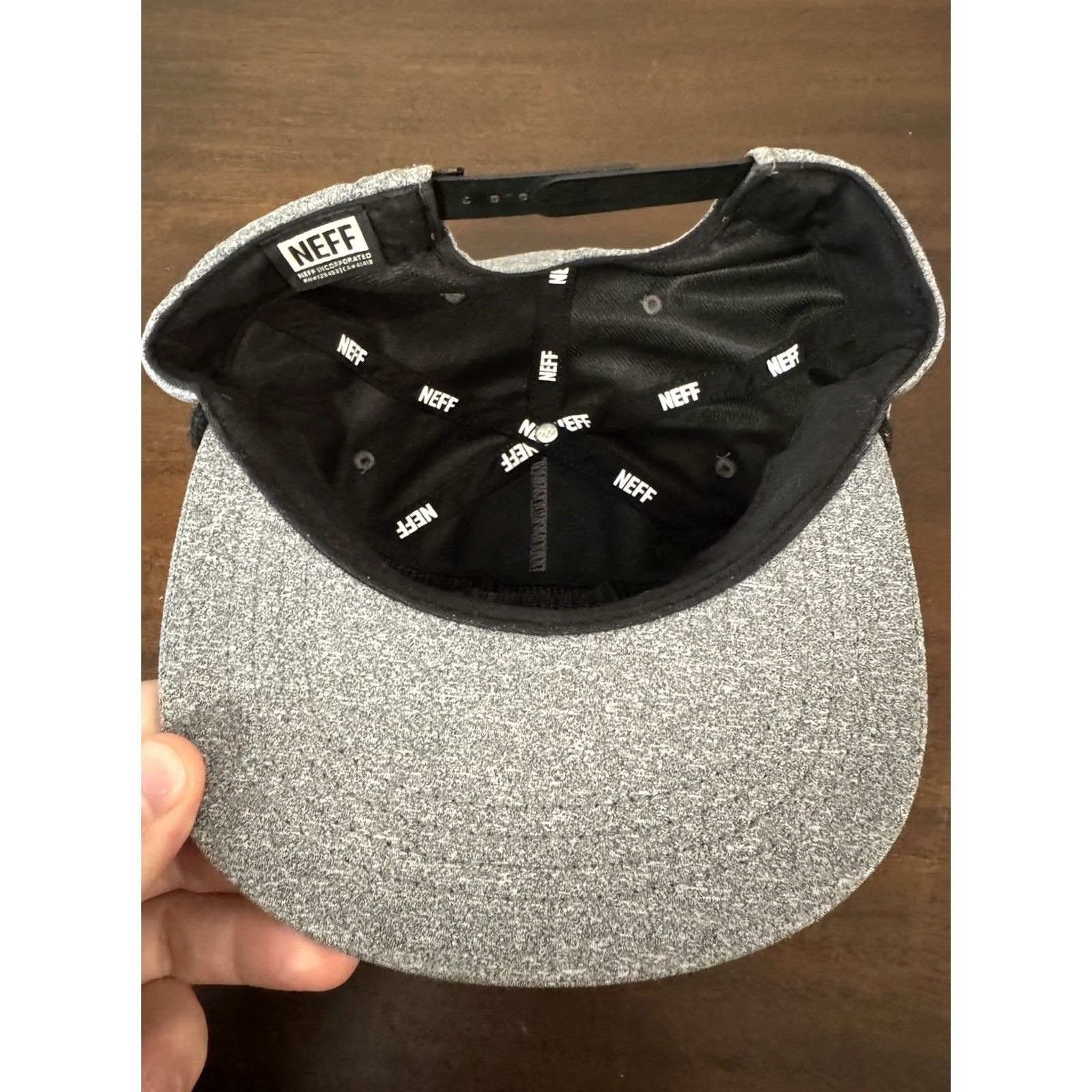 Roper VINTAGE NEFF Rope Hat Cap Gray Adjustable SnapBack One Size Men ?? Size ONE SIZE - 5 Thumbnail