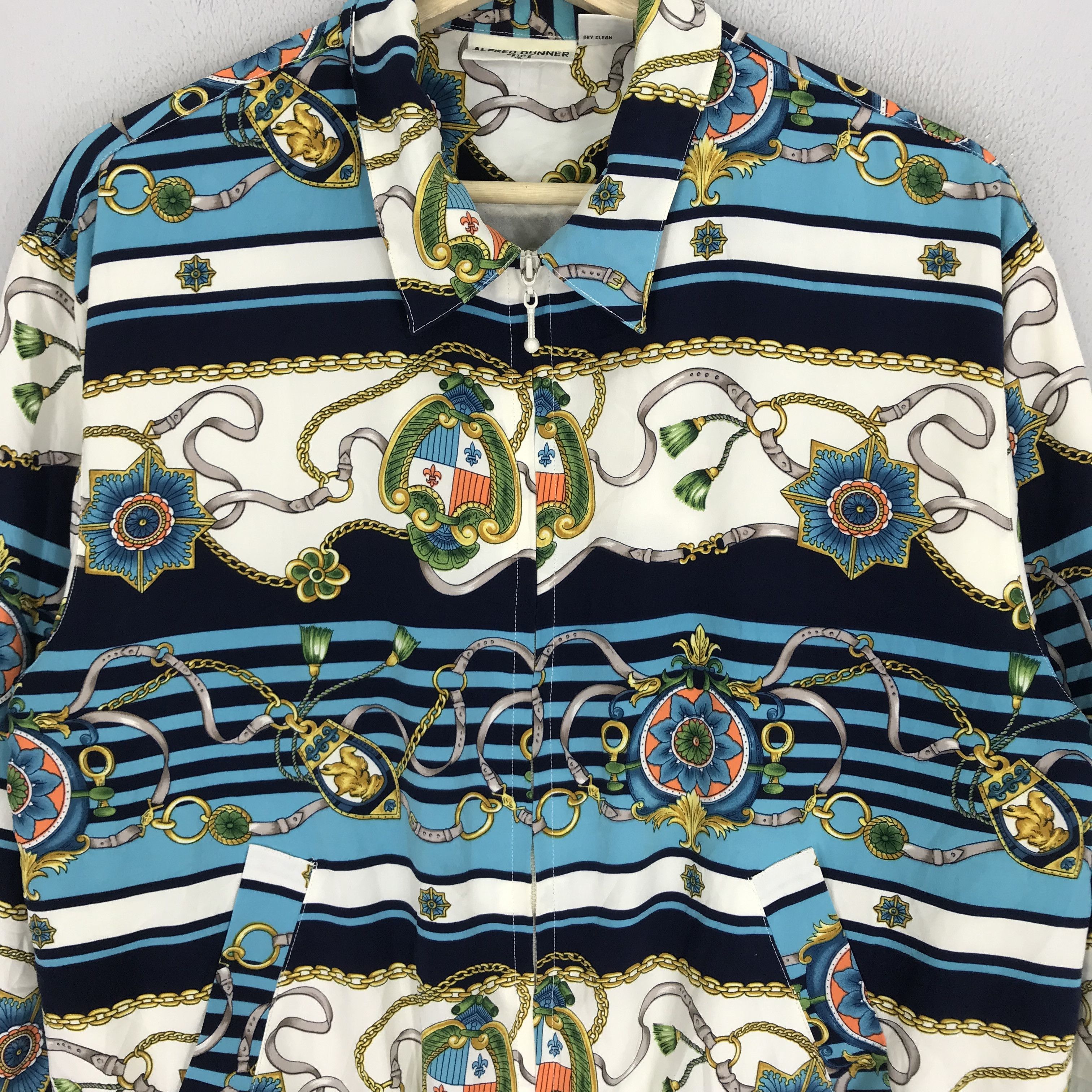 Arts & Science Vintage 90's Alfred Dunner Baroque Gold Chain Luxury Style Size US S / EU 44-46 / 1 - 4 Thumbnail