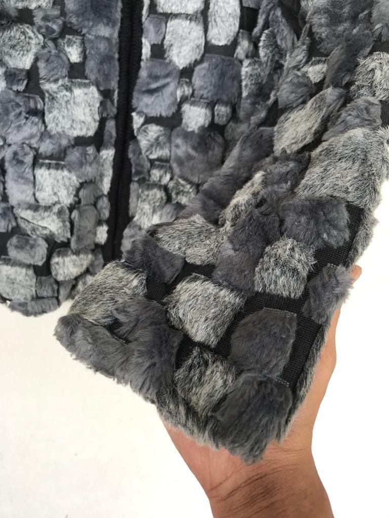 Issey Miyake 💥Vintage Japanese Designer Marufuku Fur Jacket Size M / US 6-8 / IT 42-44 - 3 Thumbnail