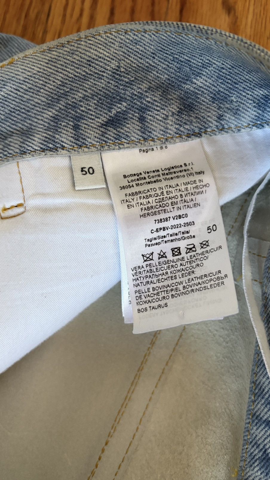 Bottega Veneta Bottega Veneta Leather Jeans Size US 32 / EU 48 - 3 Thumbnail