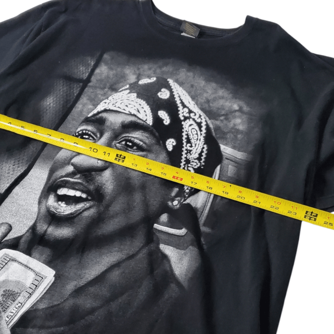 Rap Tees × Vintage 1994 Tupac Above The Rim T-Shirt Size US XL / EU 56 / 4 - 5 Thumbnail