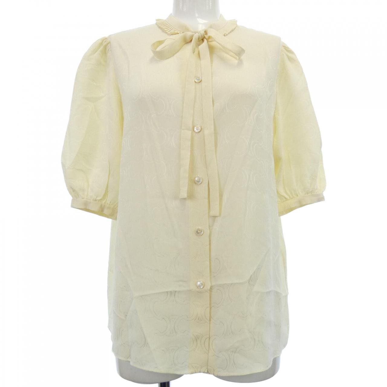 Celine Celine Fine Lavallière Blouse Silk Shirt Others Tops 2B553946U DUTY FREE for USA