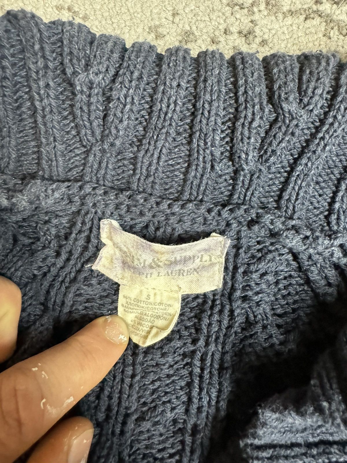 Denim & Supply Ralph Lauren × Vintage Vintage Denim And Supply Polo Ralph Lauren Knitted Sweater Size US S / EU 44-46 / 1 - 5 Thumbnail