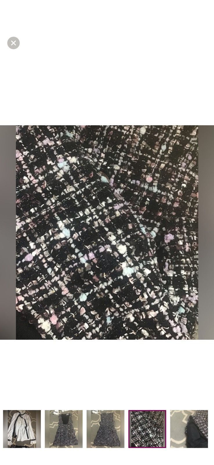 Other Tweed Dress Size 25" / US 0 / IT 36 - 8 Thumbnail