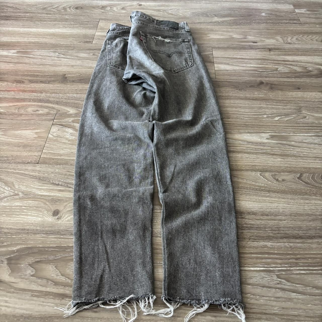 Levi's Crazy Vintage Y2K/2000s Grunge Faded Levis Distressed Skinny Denim Jeans! 33x29 Size US 32 / EU 48 - 4 Thumbnail