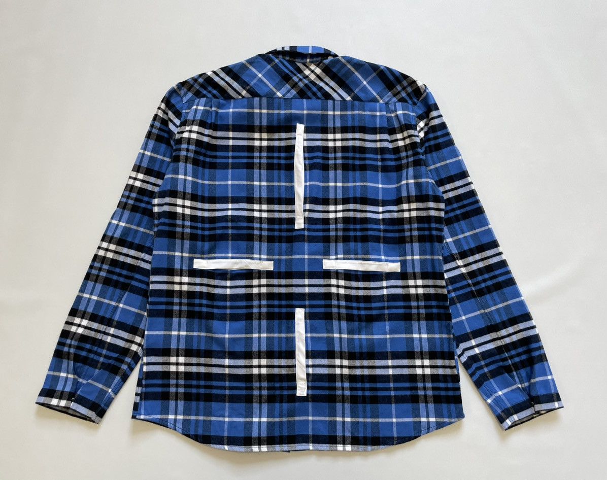 Craig Green Panelled Check Flannel Shirt Size US L / EU 52-54 / 3 - 12 Thumbnail