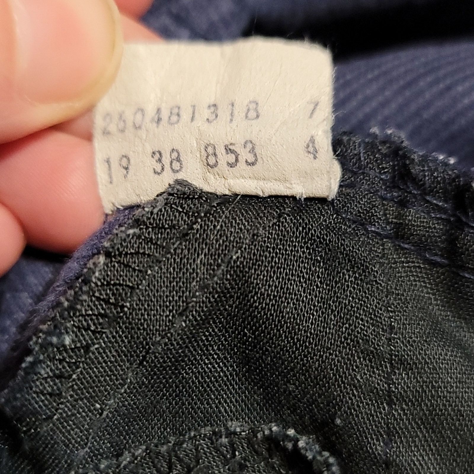 Levi's Rare Vintage Big E Levi's Straight Leg High Waist Corduroy Size 28" / US 6 / IT 42 - 10 Thumbnail