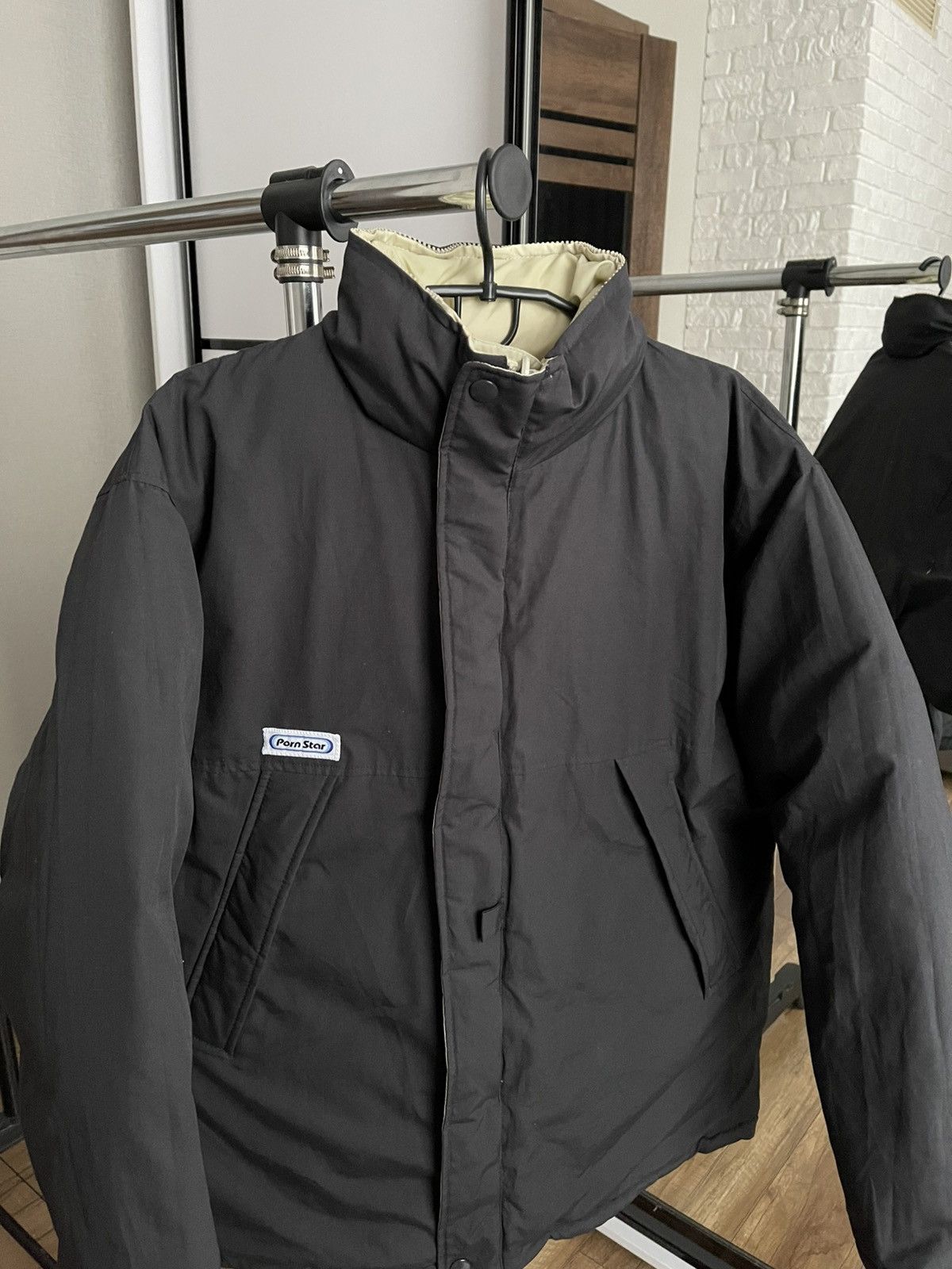 Other Pornstar Vintage Puffer Reversible Down Jacket 90s USA Size US L / EU 52-54 / 3 - 12 Thumbnail