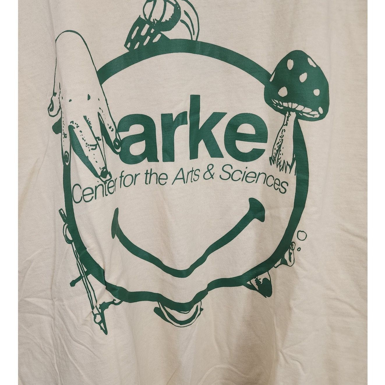 Market Market Beige Printed Short Sleeve T-Shirt Men's Size XXL Size US XXL / EU 58 / 5 - 3 Thumbnail