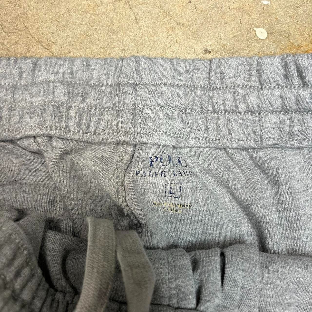 Polo Ralph Lauren × Vintage Polo Ralph Lauren sweatpants grey striped size large Size US 32 / EU 48 - 2 Thumbnail