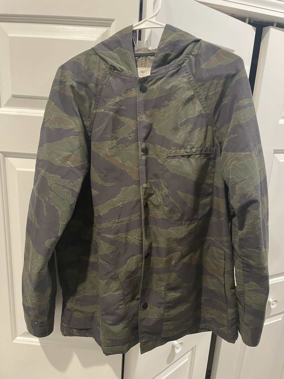 Rogue Territory RGT Hooded supply jacket tiger camo green Size US L / EU 52-54 / 3 - 1 Thumbnail