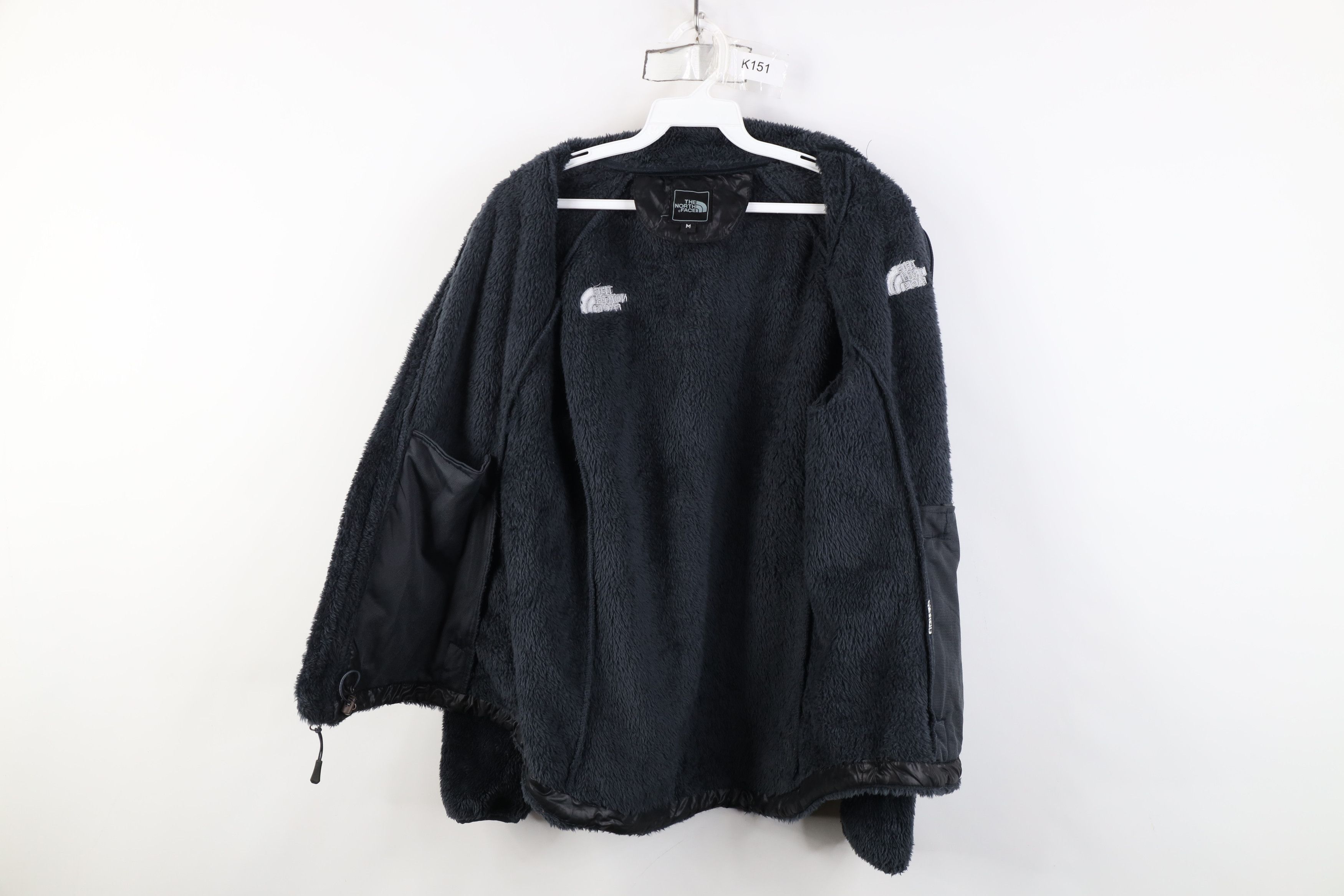The North Face Vintage The North Face Shag Monkey Fleece Jacket Dark Gray Size M / US 6-8 / IT 42-44 - 10 Thumbnail