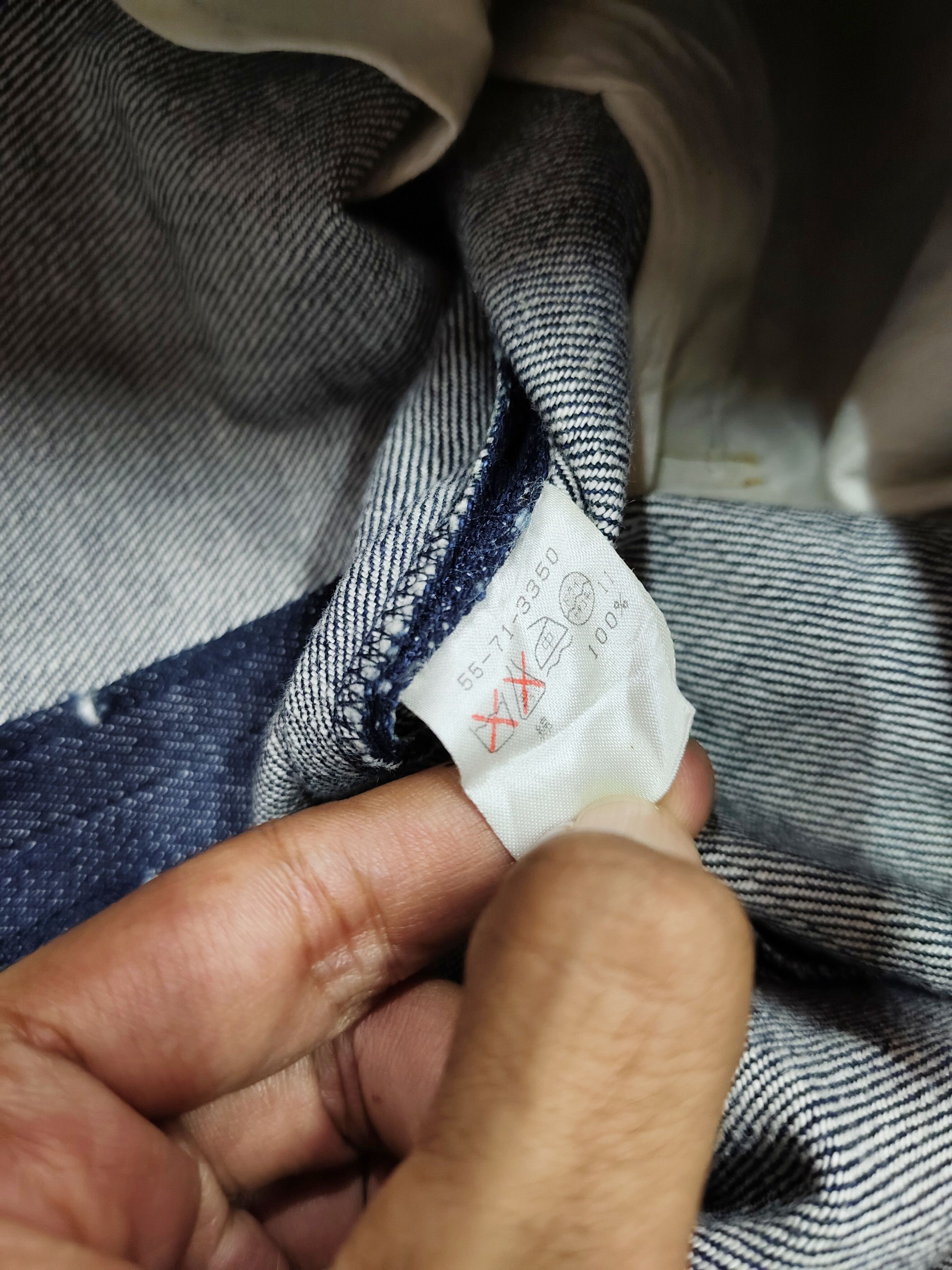 Japanese Brand 90s Joli Nana- Japanese Artsy Selvedge Denim Coat Jacket Size M / US 6-8 / IT 42-44 - 5 Thumbnail