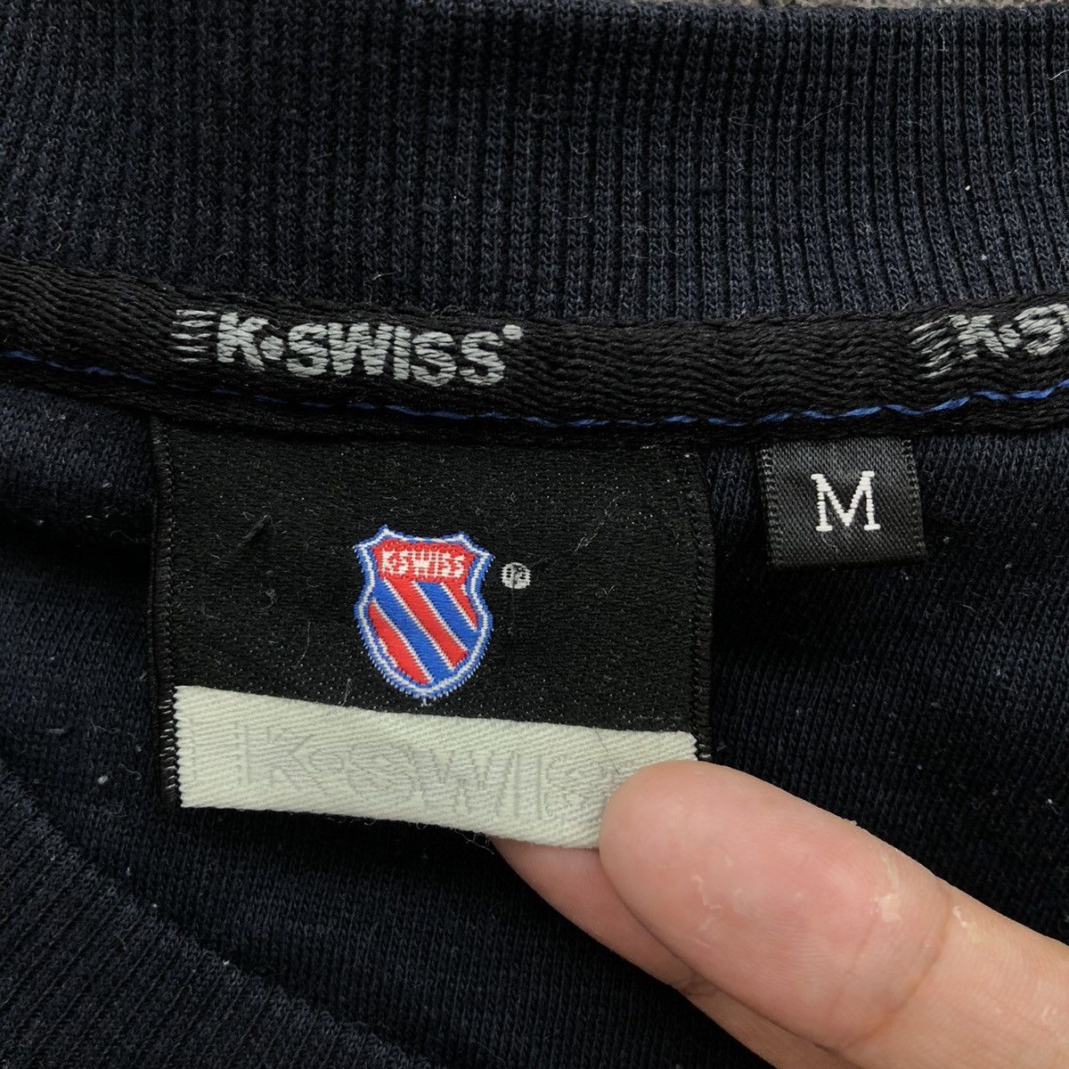 Vintage Vintage K SWISS Sweatshirt Pullover Jumper Streetwear Size M Size US M / EU 48-50 / 2 - 4 Thumbnail