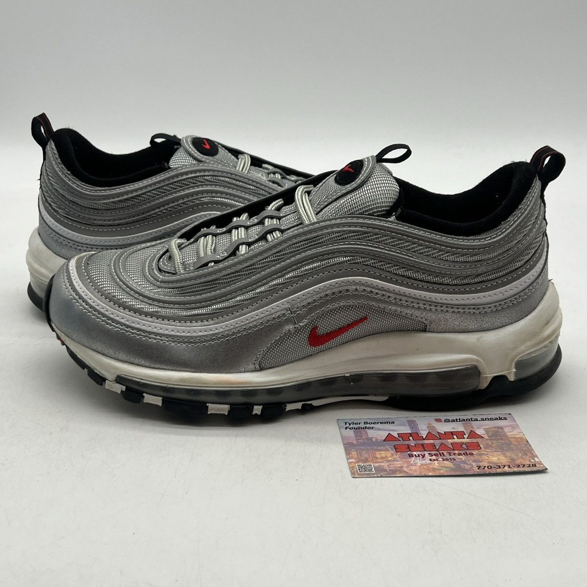 Nike Wmns air max 97 silver bullet Size US 9 / EU 42 - 1 Thumbnail