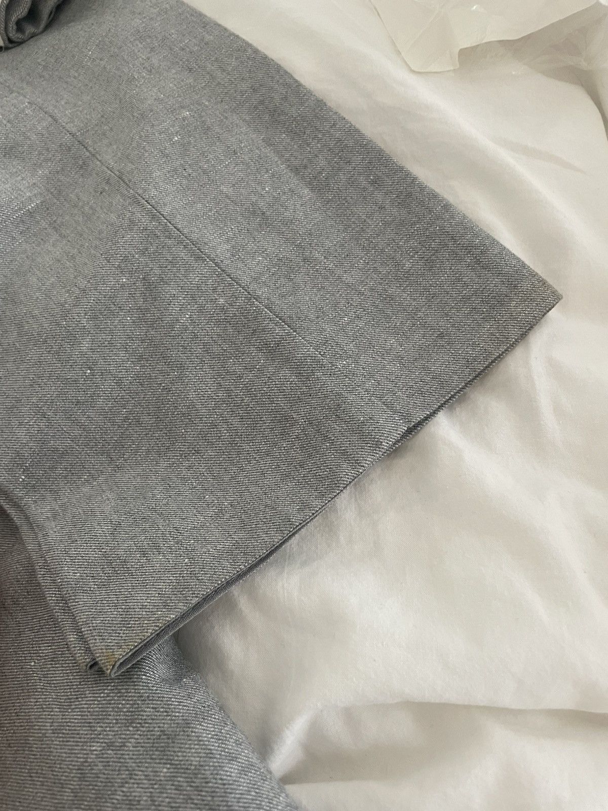 Reiss Grey Reiss suite, cotton-linen Size 36R - 7 Thumbnail