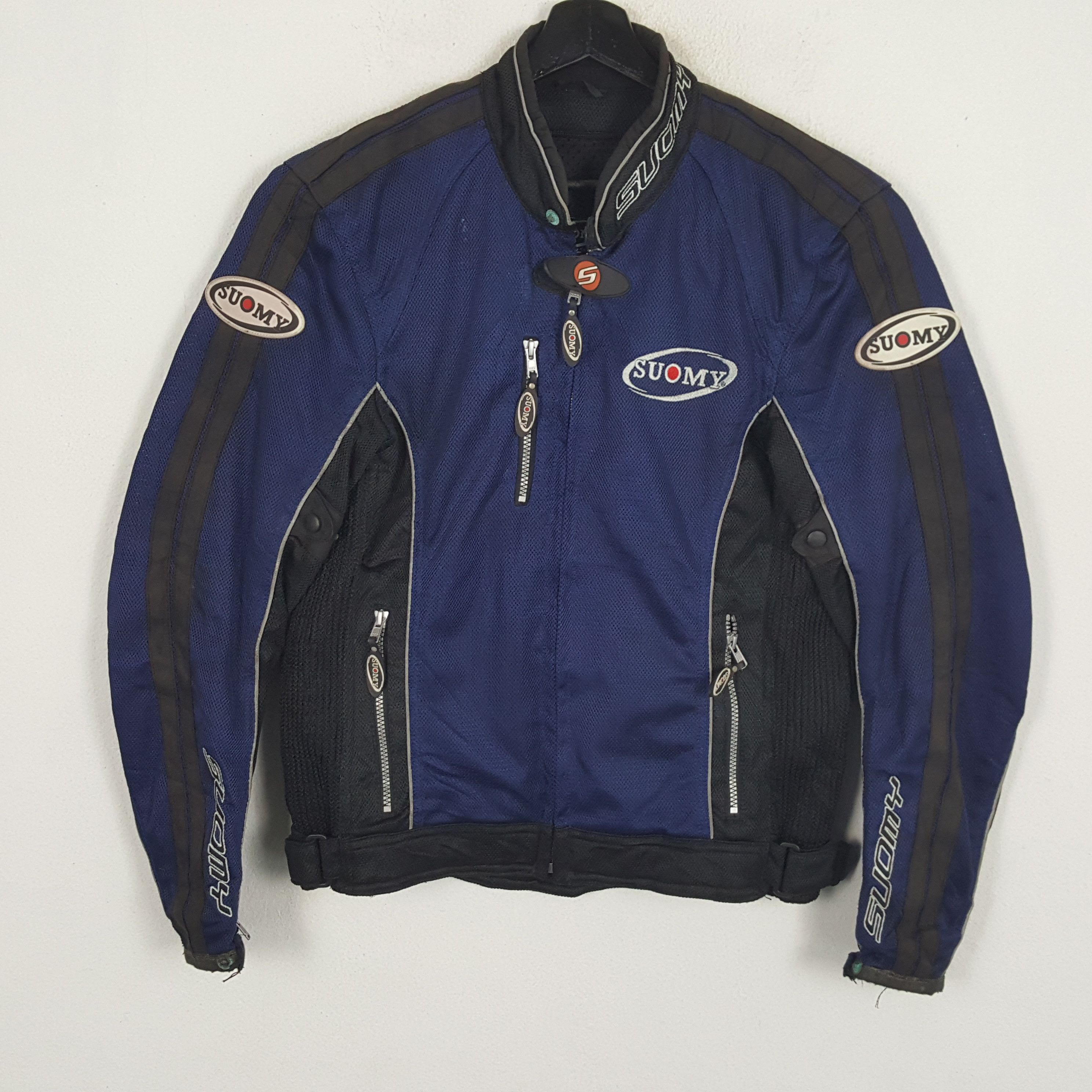 Vintage SOUMY Motorcycle Biker Rider Jacket Size US M / EU 48-50 / 2 - 1 Thumbnail