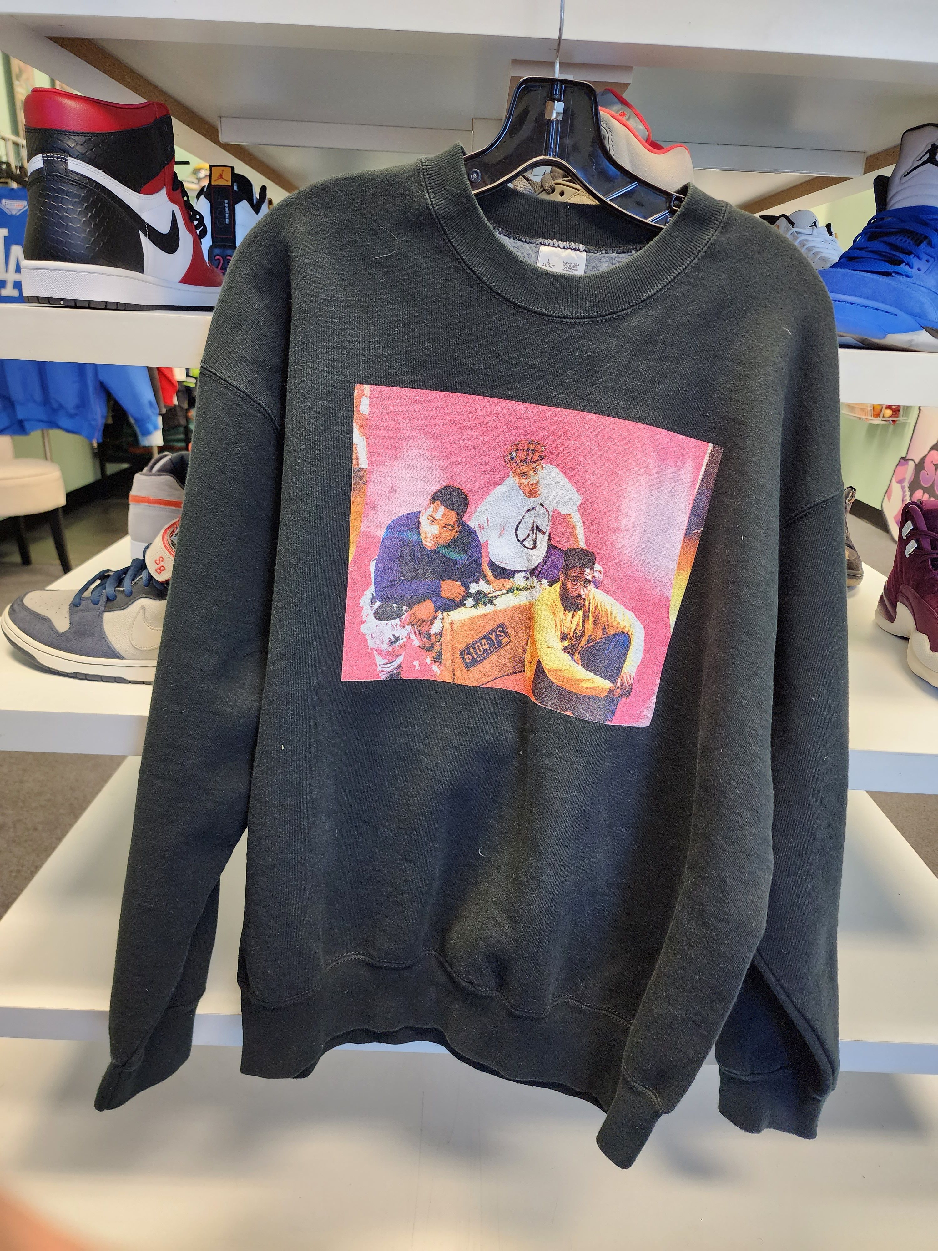 Fruit Of The Loom Vintage 90s De La Soul Crewneck Sweater Sz L Size US L / EU 52-54 / 3 - 1 Thumbnail