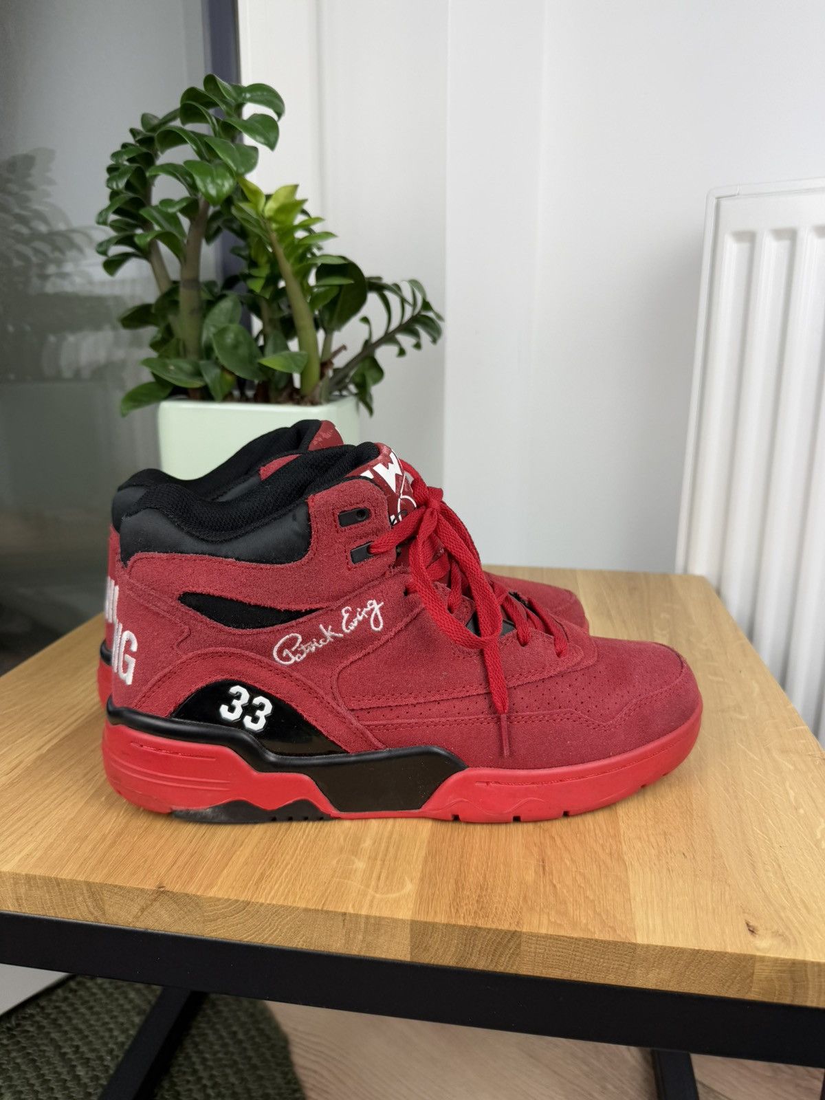 Ewing Athletics × Vintage Patrick Ewing Guard Basketball Shoes Wheat Hightop Size 9 Size US 10.5 / EU 43-44 - 6 Thumbnail
