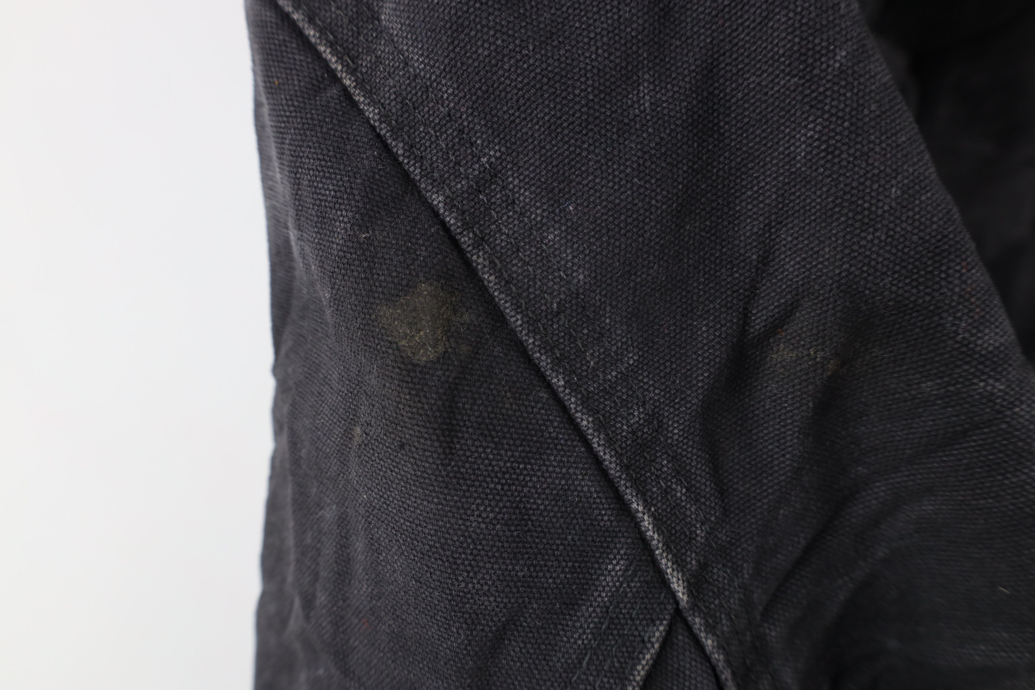 Carhartt Vintage Carhartt Quilted Canvas Hooded Full Zip Jacket Black Size US XXL / EU 58 / 5 - 10 Thumbnail