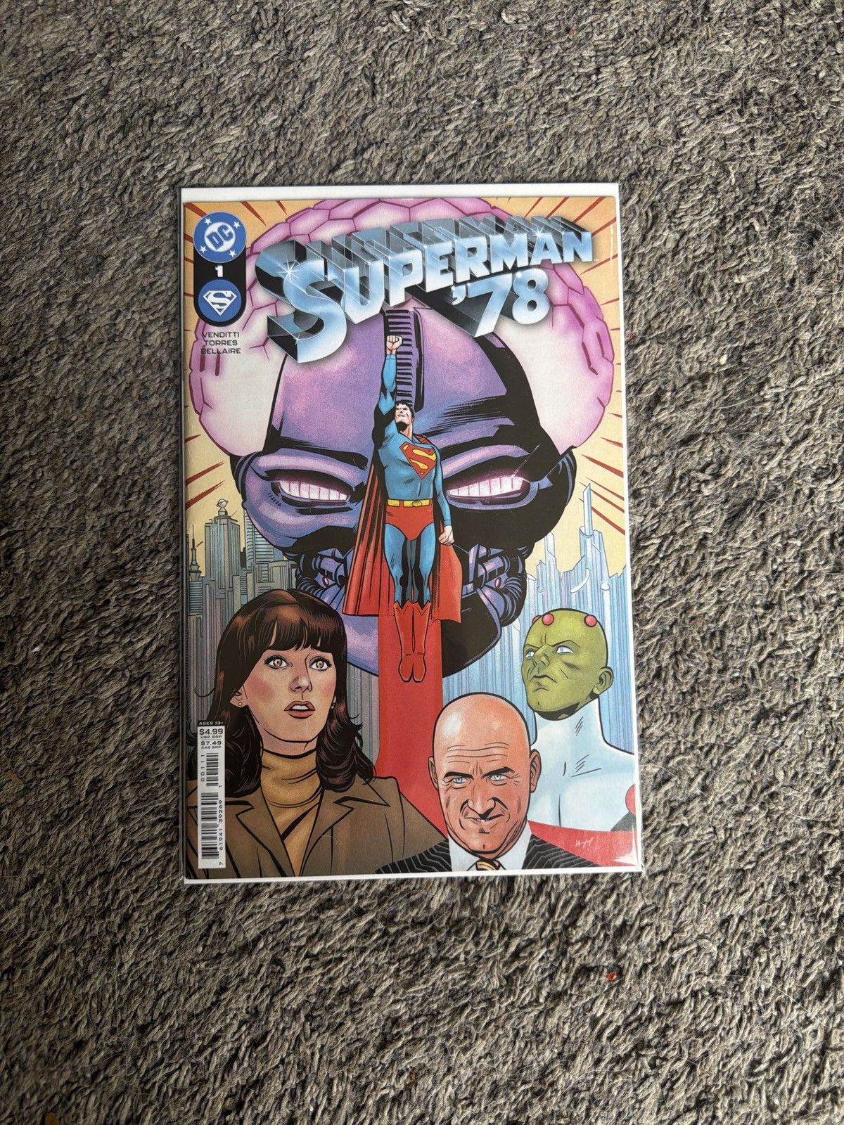DC Comics 2025 DC Comics Superman ‘78 #1 Brainiac Chapter One Comic Size ONE SIZE - 1 Thumbnail