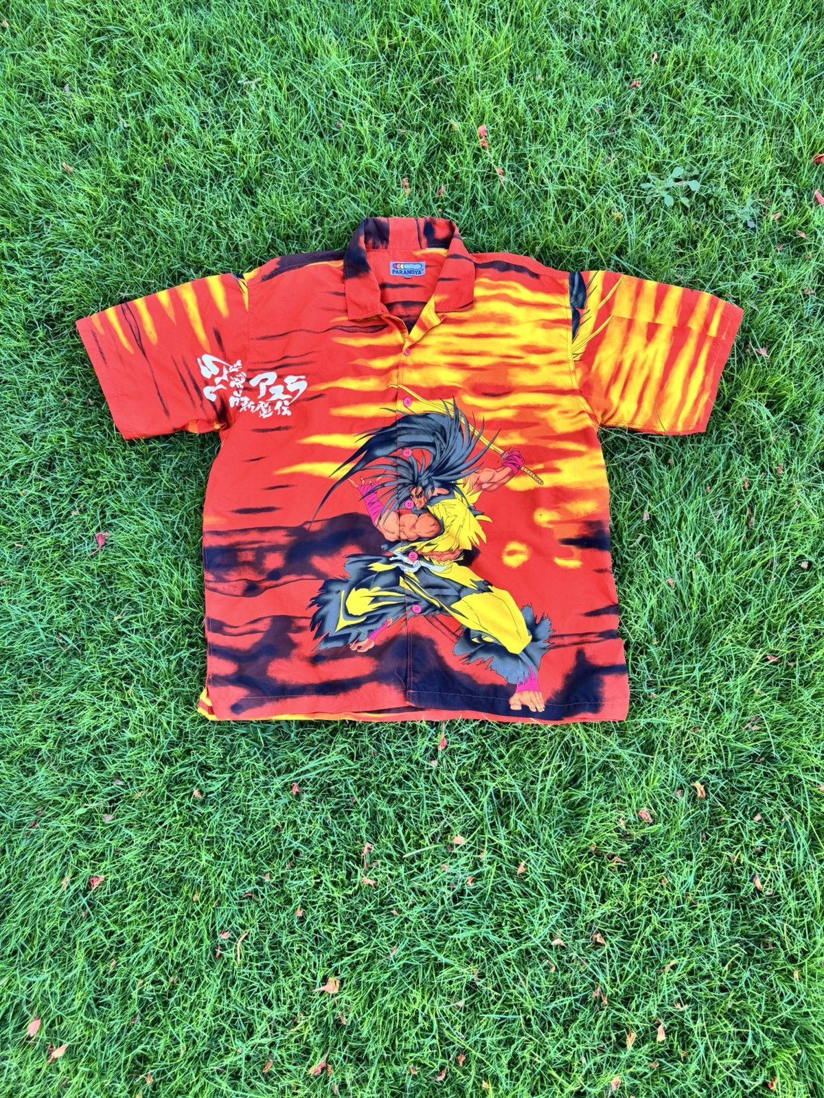 Vintage vintage 1990s anime-themed button-up shirt Size US XXL / EU 58 / 5 - 1 Thumbnail