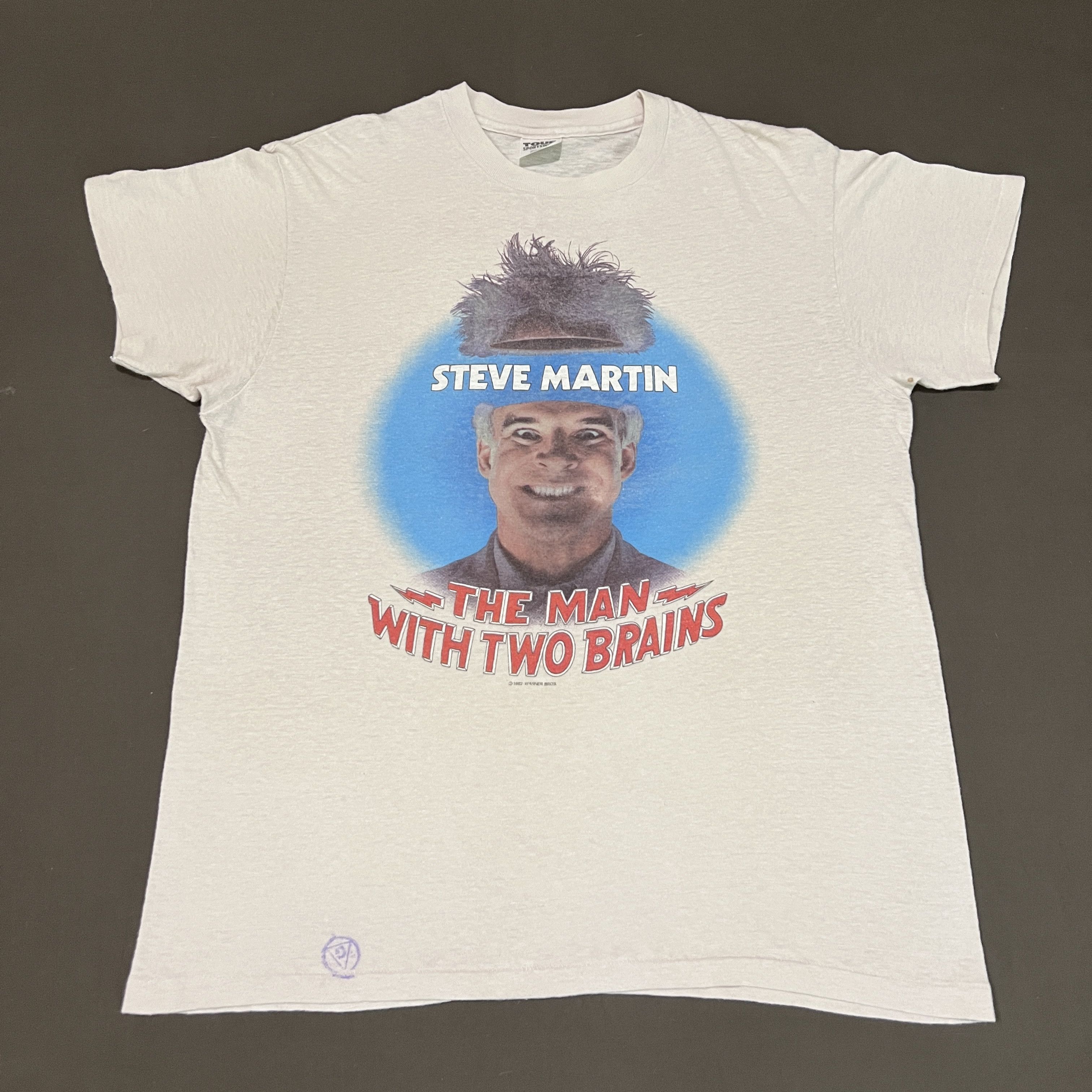 Expert Horror Vtg 80s Steve Martin The Man with Two Brains comedy Movie Size US XL / EU 56 / 4 - 3 Thumbnail