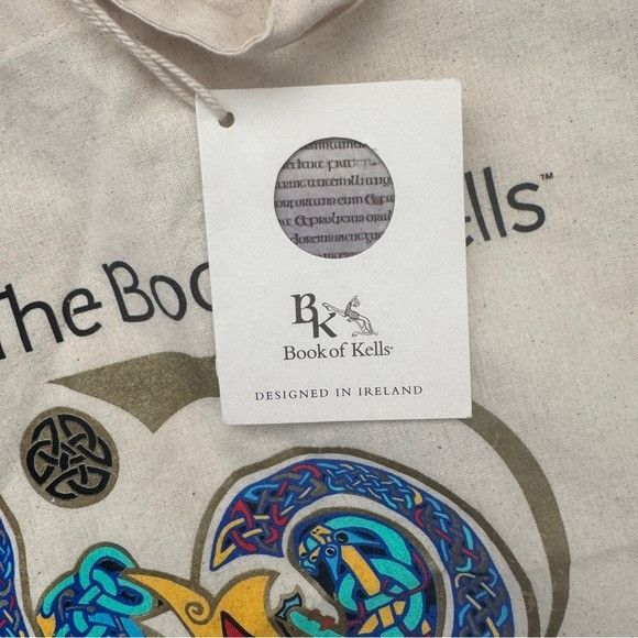 Other The Book of Kells Dublin Ireland Canvas Tote Bag Size ONE SIZE - 3 Thumbnail