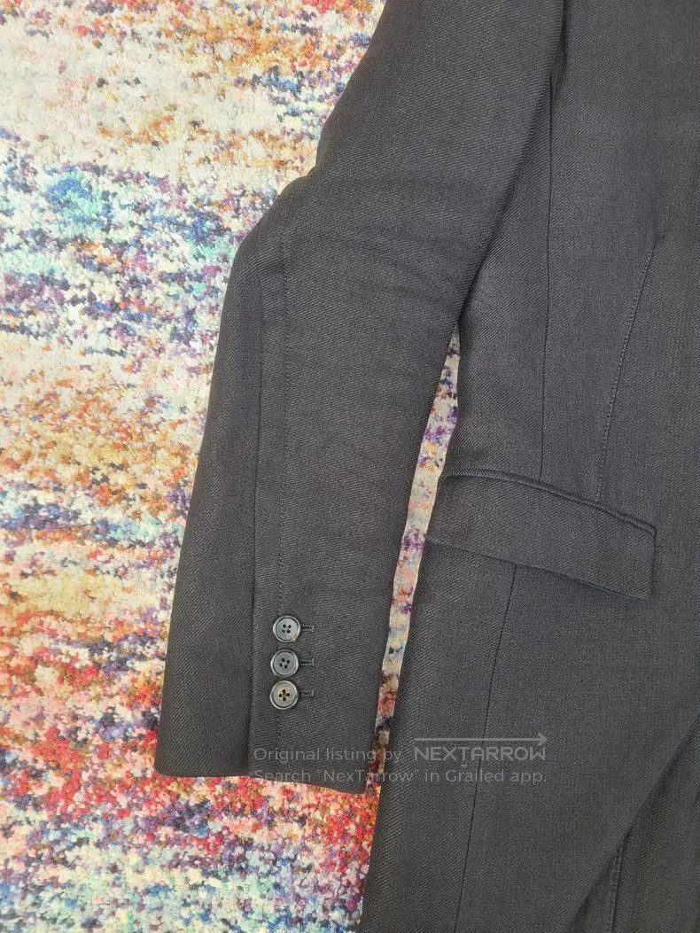 Ann Demeulemeester Ann Demeulemeester Men's Wool Blend Coat. Size US L / EU 52-54 / 3 - 4 Thumbnail
