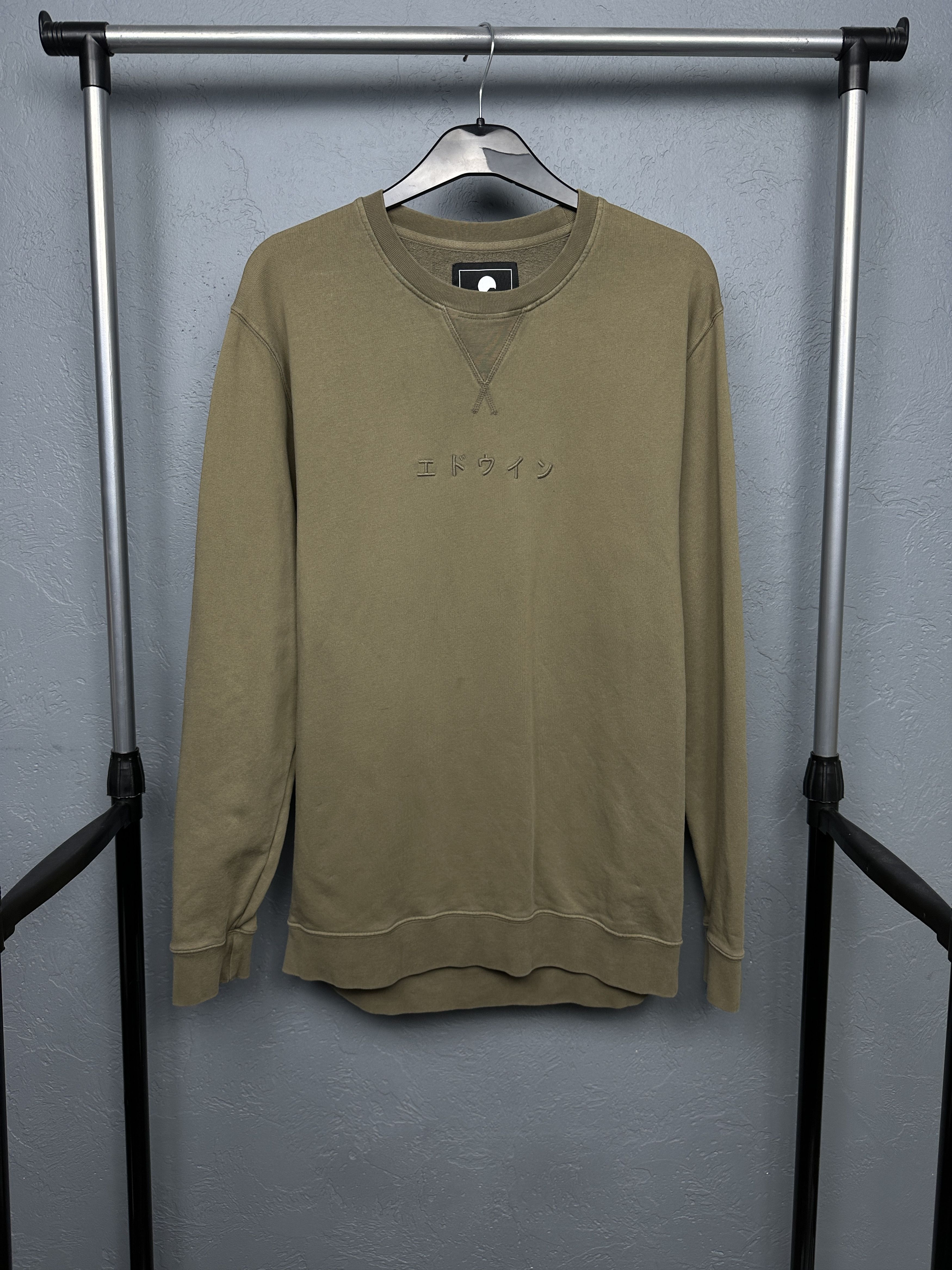 Edwin Edwin Mens Katakana Sweatshirt Size US M / EU 48-50 / 2 - 1 Thumbnail