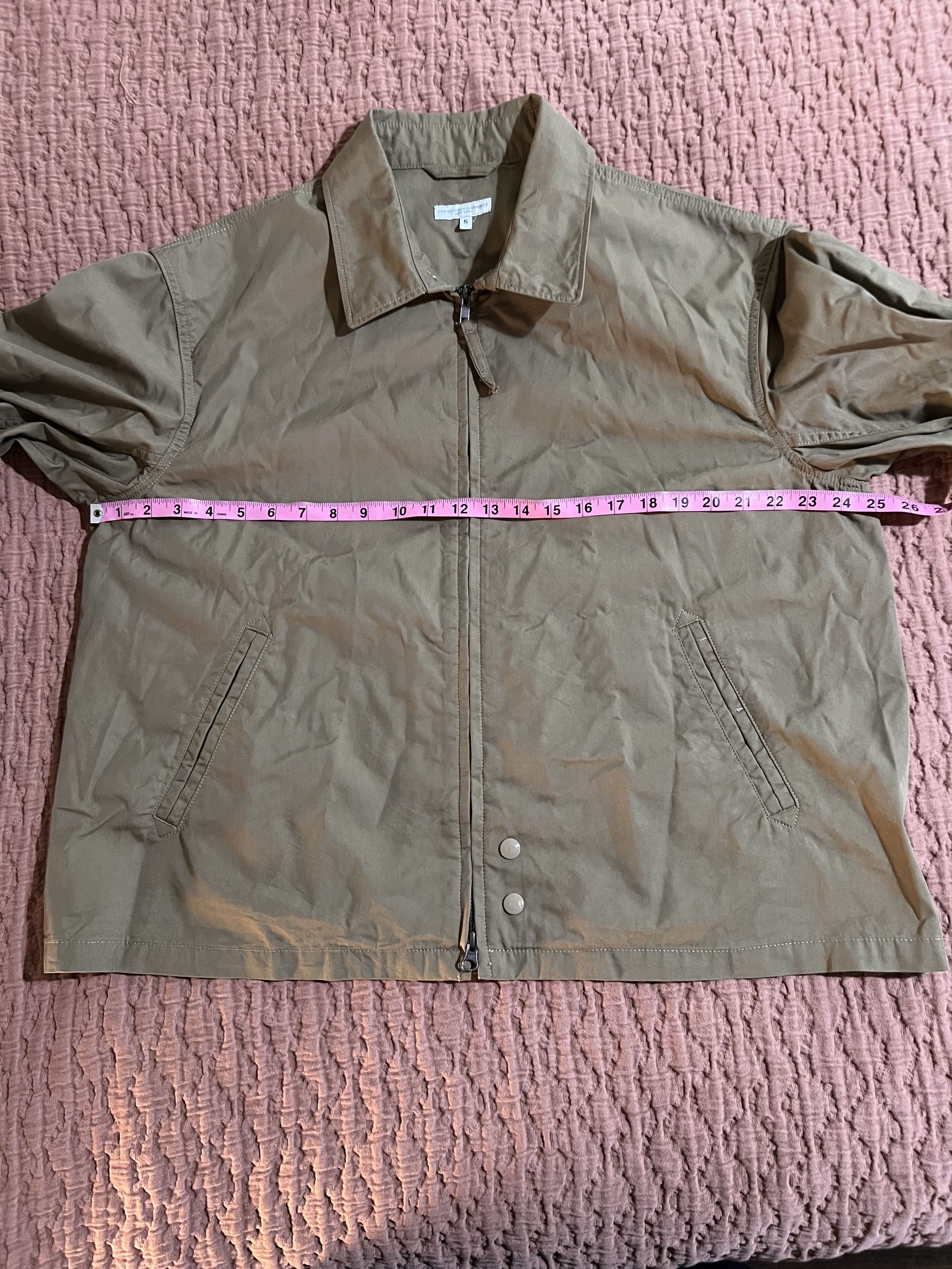 Engineered Garments Claigton Jacket Khaki Nyco Twill Size US S / EU 44-46 / 1 - 8 Thumbnail