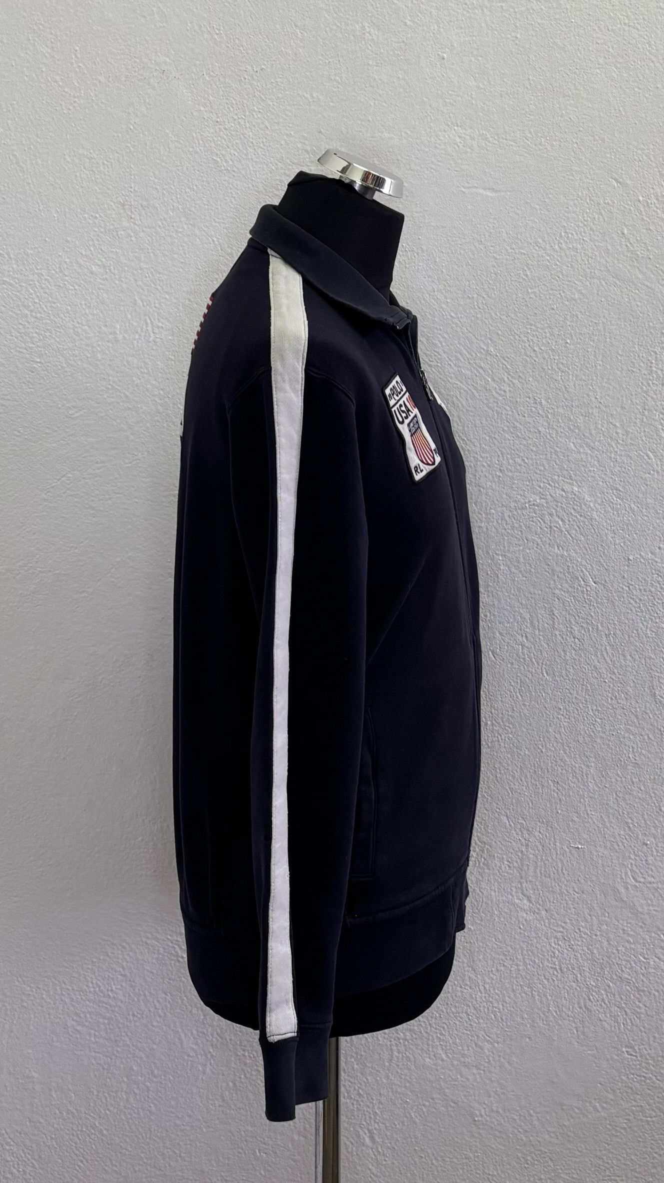 Polo Ralph Lauren × Vintage Polo Ralph Lauren USA 10 zip sweatshirt Medium Size US M / EU 48-50 / 2 - 4 Thumbnail