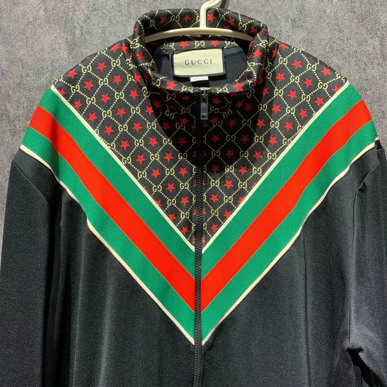Gucci Gucci Stitched striped jacket 2501-Nextarrow Size US L / EU 52-54 / 3 - 3 Thumbnail