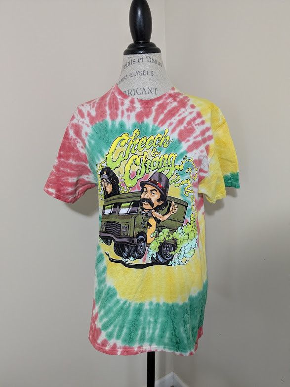 Other Cheech and Chong tie-dye unisex cartooned graphic tee shirt Size US S / EU 44-46 / 1 - 1 Thumbnail