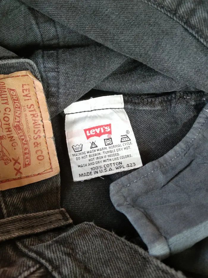 Levi's × Vintage 90s Vintage Levis 501 Made In USA Distressed Jeans 32x32 Size US 32 / EU 48 - 8 Thumbnail