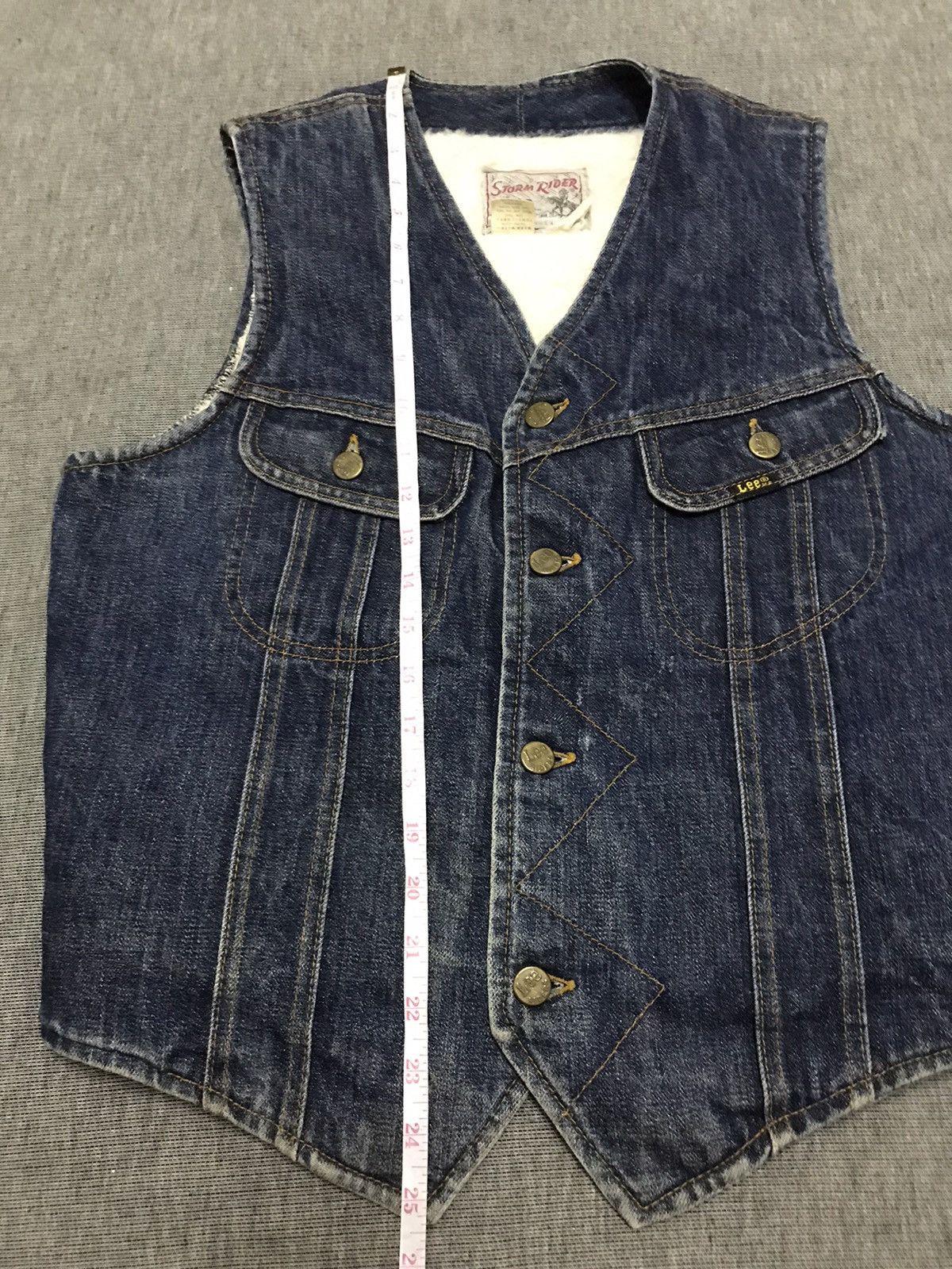 Lee × Vintage Vintage Lee Storm Rider Sherpa liner made in USA Size US M / EU 48-50 / 2 - 10 Thumbnail