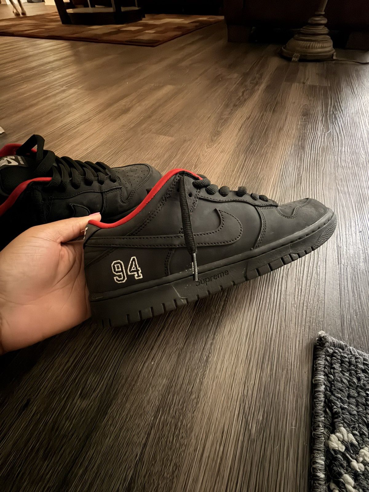 Nike × Supreme Nike SB x Supreme Red Skate Sneaker Size US 8 / EU 41 - 1 Thumbnail