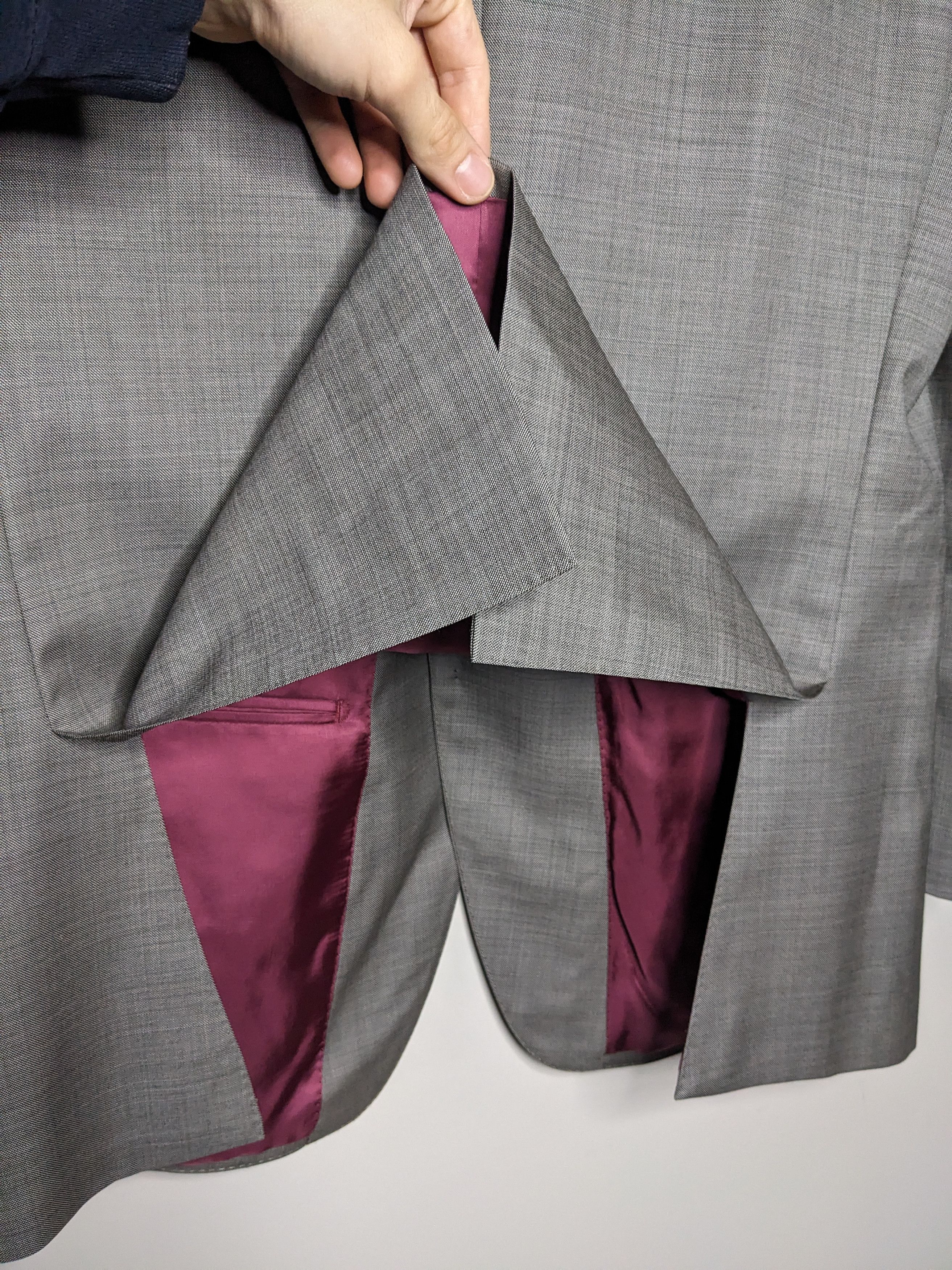 Spier & Mackay Spier & MacKay Suit Jacket 44R Wool Contemporary 2-Button Size 44R - 6 Thumbnail