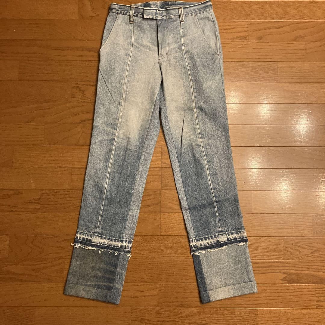 Takahiromiyashita The Soloist. TAKAHIROMIYASHITA soloist layered denim Size US 30 / EU 46 - 1 Thumbnail