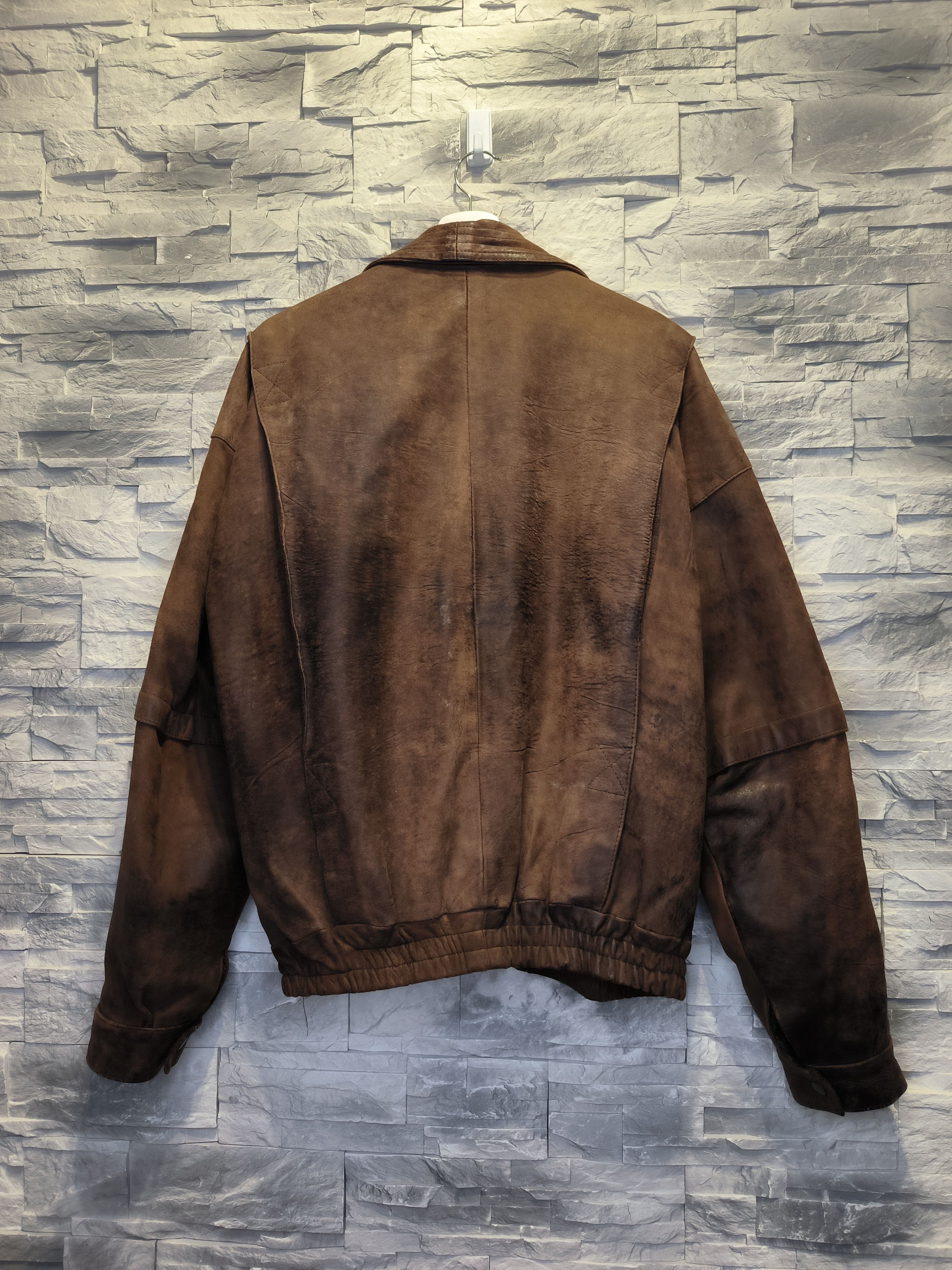 Vintage Leather Jacket Vintage Brown England Made Size US L / EU 52-54 / 3 - 5 Thumbnail
