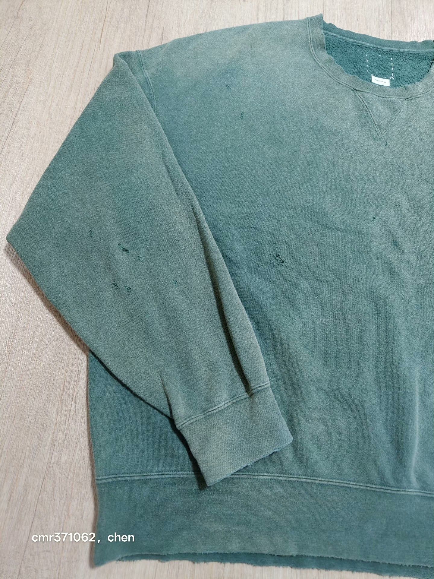 Visvim VISVIM 22AW AMPLUS SB SWEAT L/S CRASH Size US XXS / EU 40 - 3 Thumbnail